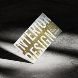 インテリアデコレータ金ゴールドインクスプラッシュモダン 名刺