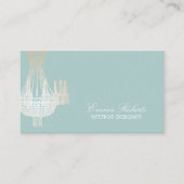 インテリアデザイエレガントザ金ゴールドシャンデリア 名刺 (正面)