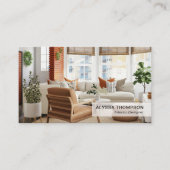 インテリアデザイカスタムンの写真モダンスタイリッシュ 名刺 (正面)