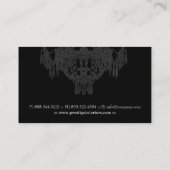 インテリアデザイナの名刺 名刺 (裏面)