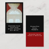 インテリアデザイナまたはステージング名刺 名刺 (正面/裏面)