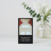 インテリアデザイナまたはステージング名刺 名刺 (スタンド正面)