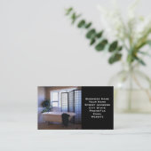 インテリアデザイナまたはステージング名刺 名刺 (スタンド正面)