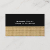 インテリアデザイナまたはステージング名刺 名刺 (裏面)