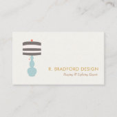 インテリアデザイナホーム飾ズデコール 名刺 (正面)