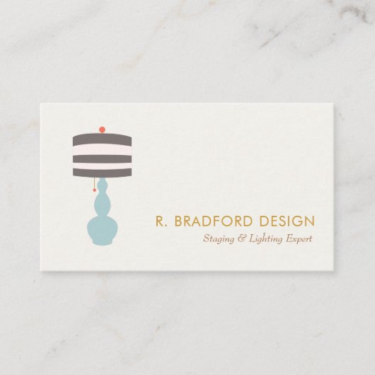 インテリアデザイナホーム飾ズデコール 名刺 (正面)