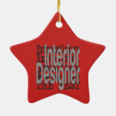 インテリアデザイナーエクソナレ セラミックオーナメント (裏面)