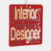 インテリアデザイナーエクソナレ セラミックオーナメント (右)