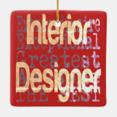 インテリアデザイナーエクソナレ セラミックオーナメント (裏面)