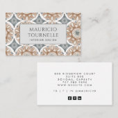 インテリアデザイナーホームステージャ 名刺 (正面/裏面)