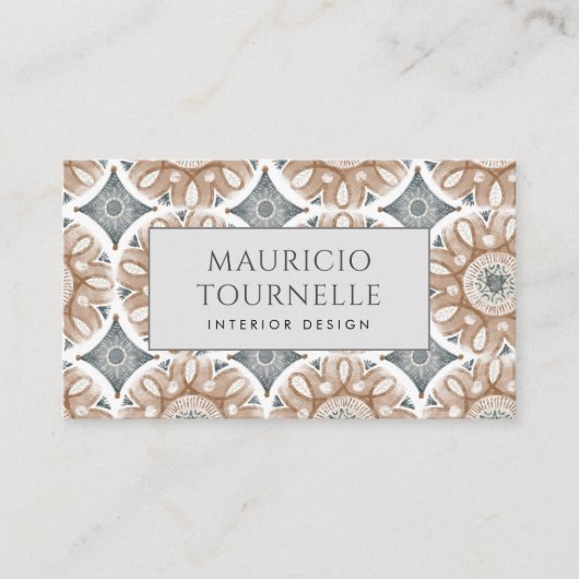 インテリアデザイナーホームステージャ 名刺 (正面)