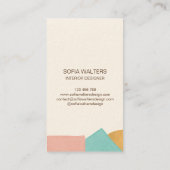 インテリアデザイナーホームステージン実在グエステート 名刺 (裏面)