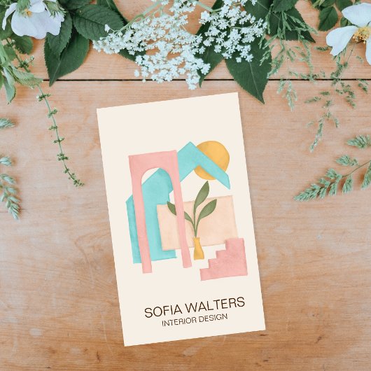 インテリアデザイナーホームステージン実在グエステート 名刺