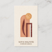 インテリアデザイナーホームステージン実在グエステート 名刺 (正面)