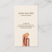 インテリアデザイナーホームステージン実在グエステート 名刺 (裏面)