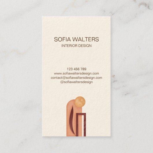 インテリアデザイナーホームステージン実在グエステート 名刺 (裏面)