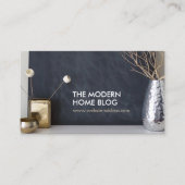 インテリアデザイナーヴィネット写真 名刺 (正面)