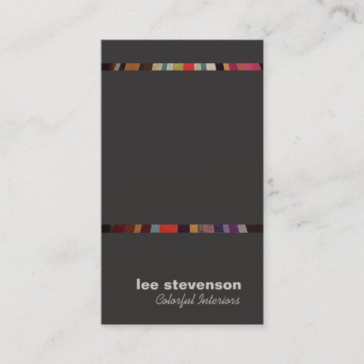 インテリアデザイナー名刺 名刺 (正面)