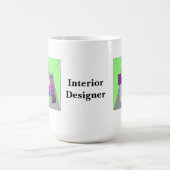インテリアデザイナー コーヒーマグカップ (中央)