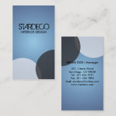インテリアデザイナー – 名刺 (正面/裏面)