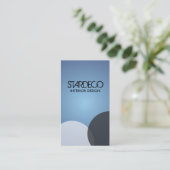 インテリアデザイナー – 名刺 (スタンド正面)