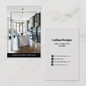 インテリアデザイナー/契約者名刺 名刺 (正面/裏面)