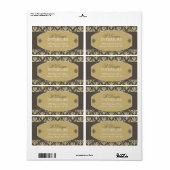 インテリアデザイナ出荷ラベル ラベル (フルシート)