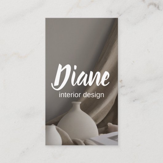 インテリアデザイナ名刺 名刺 (正面)