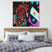インテリアデザインキャンバスのアートデコール キャンバスプリント (インサイチュ (寝室))