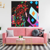 インテリアデザインキャンバスのアートデコール キャンバスプリント (インサイチュ (リビング))