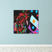 インテリアデザインキャンバスのアートデコール キャンバスプリント (インサイチュ (ウッドフロア))