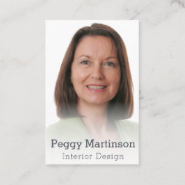 インテリアデザインミスティ写真テンプレート 名刺