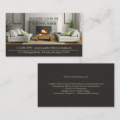 インテリアデザイン名刺 名刺 (正面/裏面)