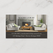 インテリアデザイン名刺 名刺 (正面)