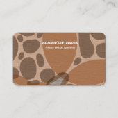 インテリアデザイン専門家 名刺 (正面)