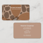 インテリアデザイン専門家 名刺 (正面/裏面)