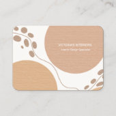 インテリアデザイン専門家 名刺 (正面)