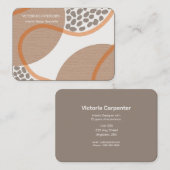 インテリアデザイン専門家 名刺 (正面/裏面)