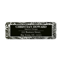 インテリアデザエレガントイナー白黒パターン