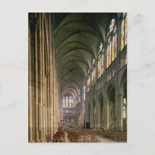 インテリアビューの下を見下ろす ポストカード (正面)