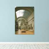 インテリアビューオブグランデガレリー キャンバスプリント (インサイチュ (ウッドフロア))