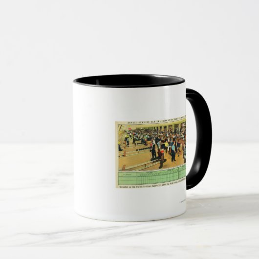 インテリアビューオブサンセットボーリングセンター マグカップ (正面右)