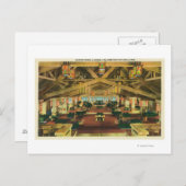 インテリアビューオブザキャニオンホテルラウンジ ポストカード (正面/裏面)