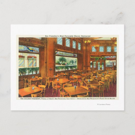 インテリアビューオブザゴールデンキザント ポストカード (正面)