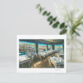 インテリアビューオブザヴィスタデルマールレストラン ポストカード (スタンド正面)