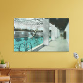 インテリアビューオブザヴェンチュラバスハウス キャンバスプリント (インサイチュ (リビング))