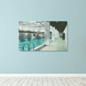 インテリアビューオブザヴェンチュラバスハウス キャンバスプリント (インサイチュ (ウッドフロア))