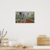 インテリアビュー深い海水族館 ポスター (キッチン)