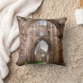 インテリアビューAncient Tintern Abbey Wales, UK クッション (ブランケット)