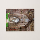インテリアビューAncient Tintern Abbey Wales, UK ジグソーパズル (横)
